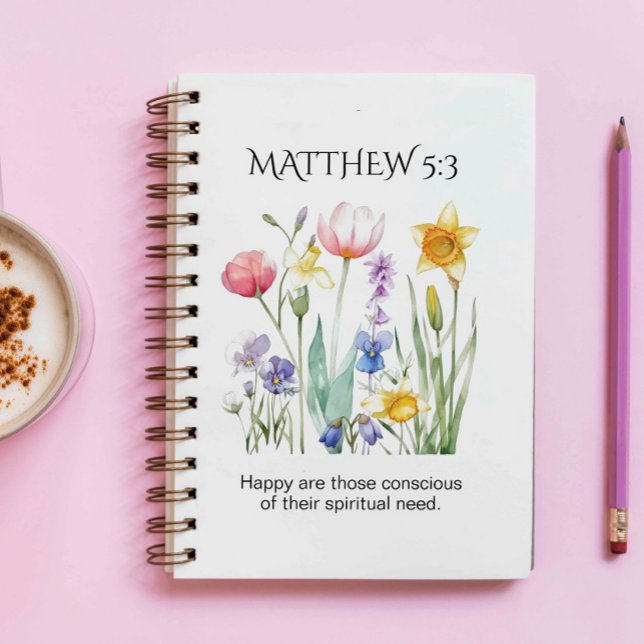 Agenda Texto del año JW 2026 con flores de acuarela (Subido por el creador)