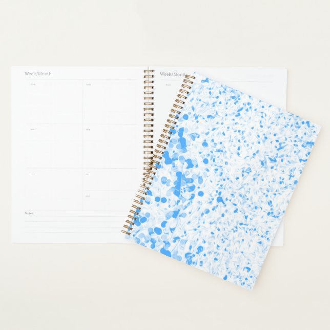 Agenda Textura de salpicadura - Azul (Demostración)