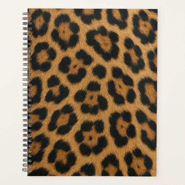 Agenda Textura e Padrão de Pele de Leopardo  (Anverso)