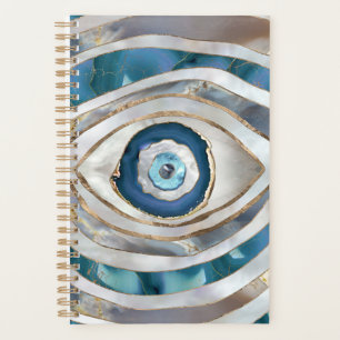 Agenda Texturas minerales y oro del ojo del mal