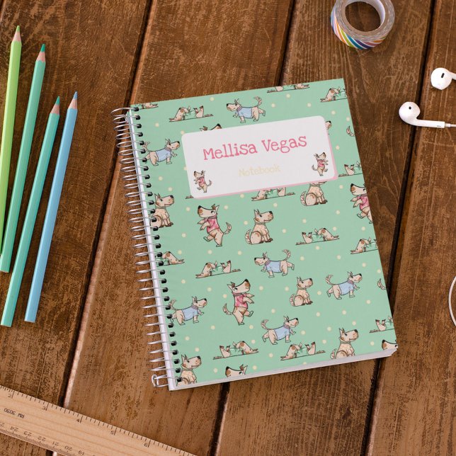 Agenda That Dog Life Green Planner with Name (Subido por el creador)