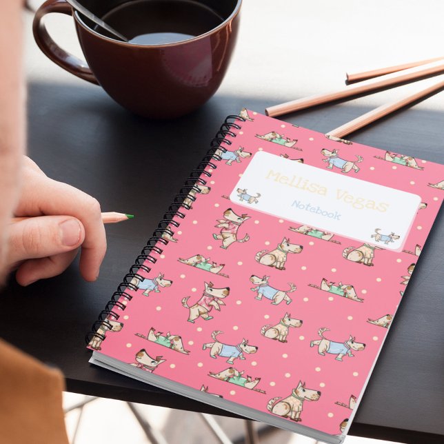 Agenda That Dog Life Red Planner with Name (Subido por el creador)