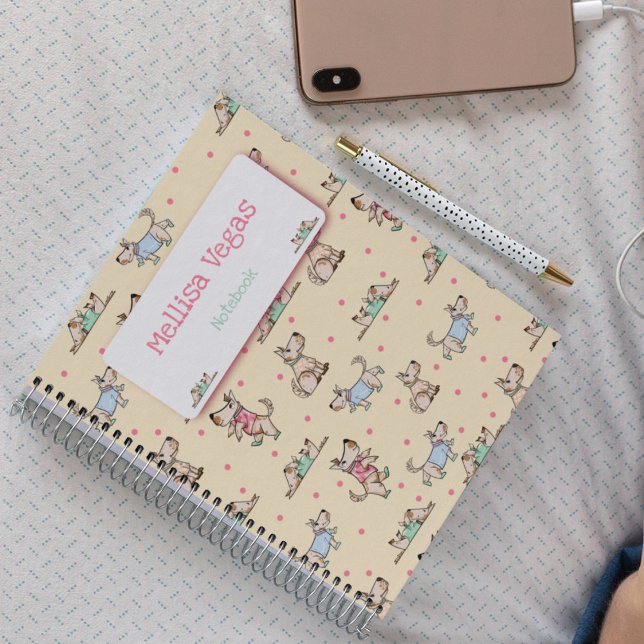 Agenda That Dog Life Yellow Planner with Name (Subido por el creador)