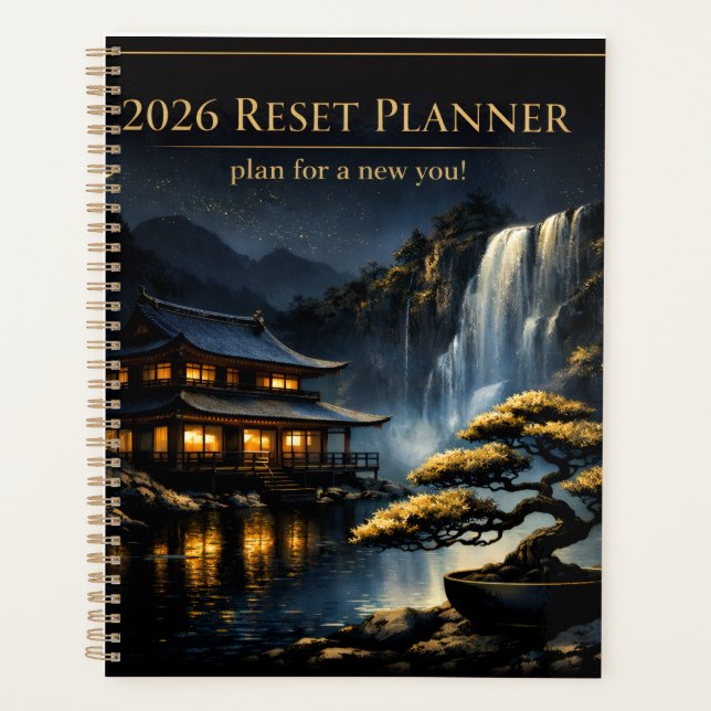 Agenda The 2026 Reset Planner (Anverso)