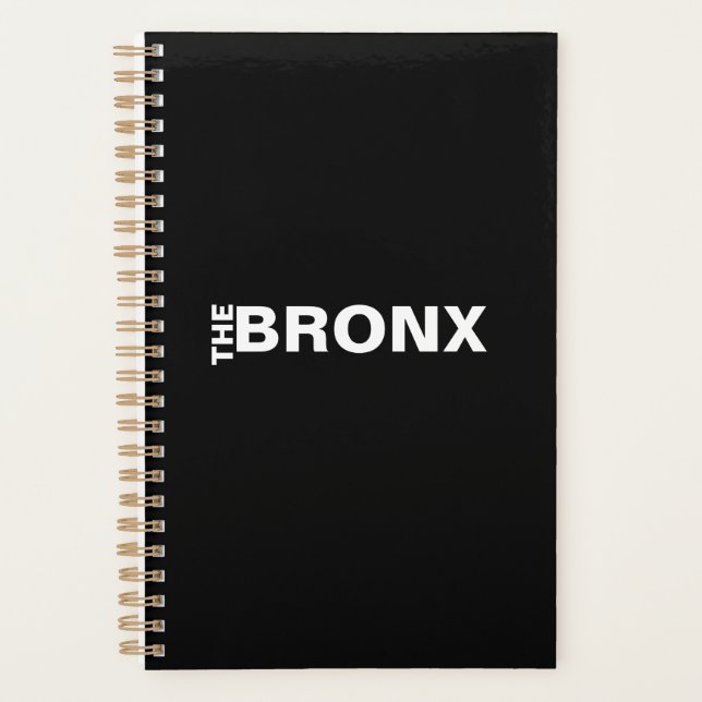 Agenda The Bronx Planner  (Anverso)