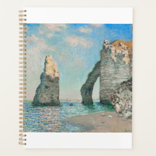Agenda The Cliffs at Etretat 1885 by Claude Monet