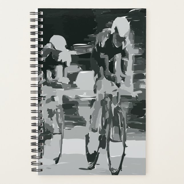 Agenda The Cyclists notebook (Anverso)