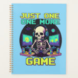 Agenda The Eternal Gamer<br><div class="desc">Perfect for the dedicated gamer who can't resist one more round. Featuring a cool skeleton setup,  this design captures the ultimate gaming addiction in a fun,  retro style. A must-have for every PC and console enthusiast!</div>