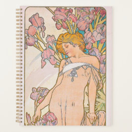 Agenda The Iris (1897) by Alphonse Mucha 