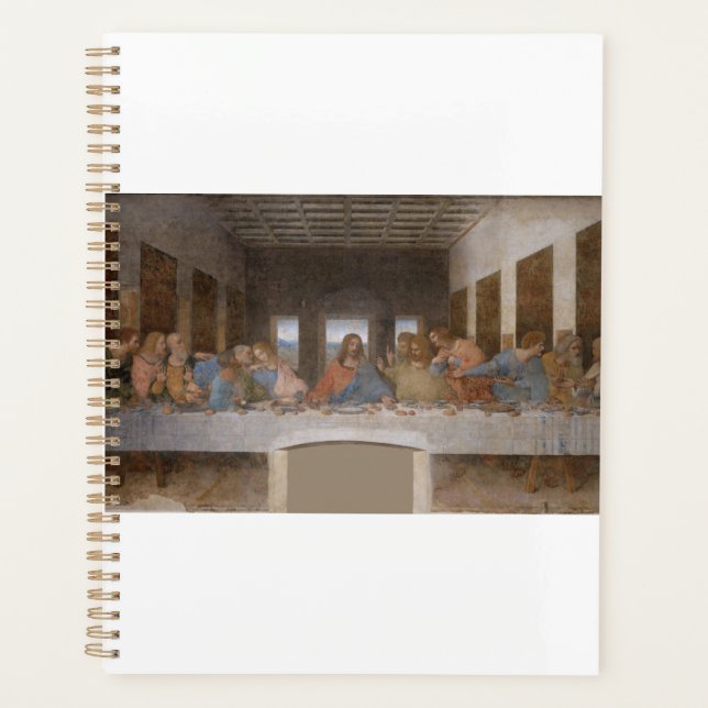 Agenda The Last Supper 1495 1498 by Leonardo da Vinci (Anverso)