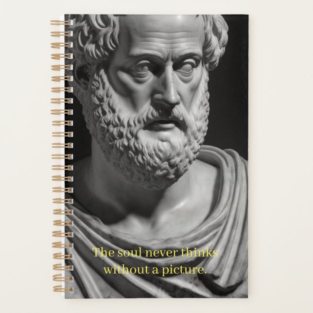 Agenda The Soul never thinks without a picture (Anverso)