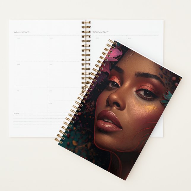 Agenda The Still Flame Afrocentric Planner (Demostración)
