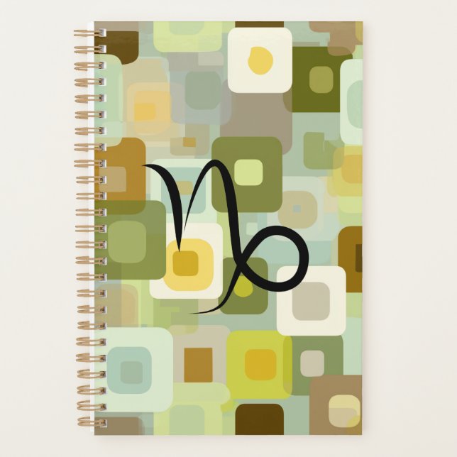 Agenda 🐐 The Summit Seeker Notebook: Geometric Ambition (Anverso)