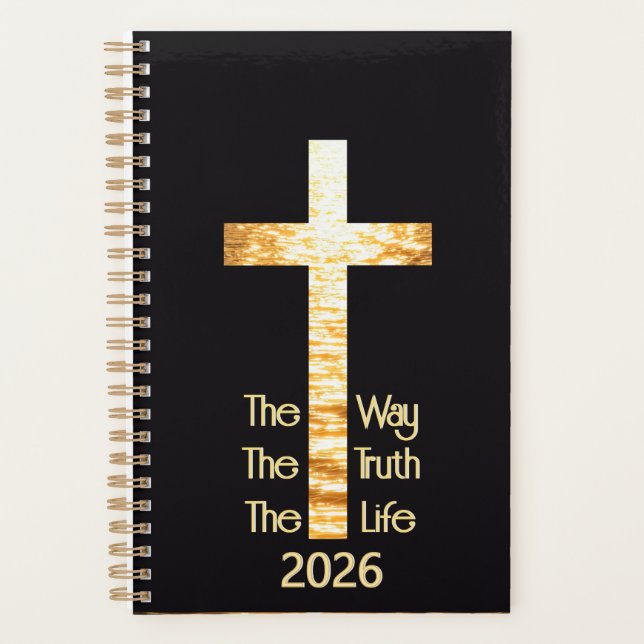 Agenda The way The Truth The Life 2026 Planner (Anverso)