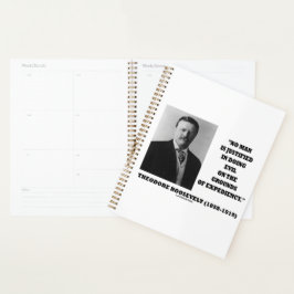 Agenda Theodore Roosevelt Ningún hombre justificado hacie