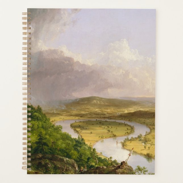Agenda Thomas Cole El Oxbow El Río Connecticut (Anverso)