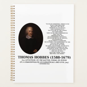 Agenda Thomas Hobbes Leviatán Man Solitary Poor Cita