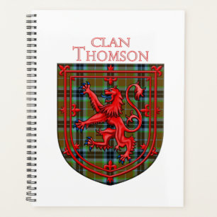 Agenda Thomson Tartan Scottish Plaid Lion Rampant