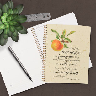 Agenda Thoreau: Las manzanas silvestres son guapas