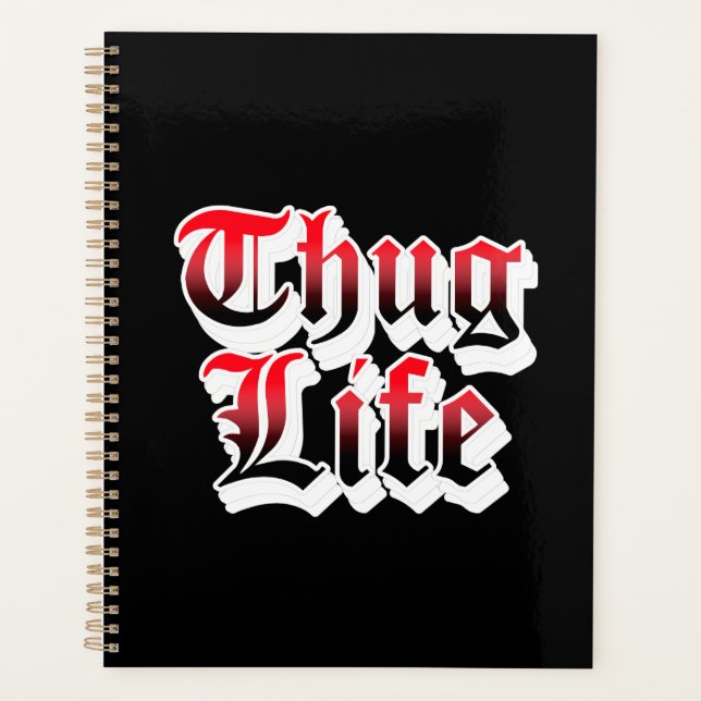 Agenda Thug Life Planner (Anverso)