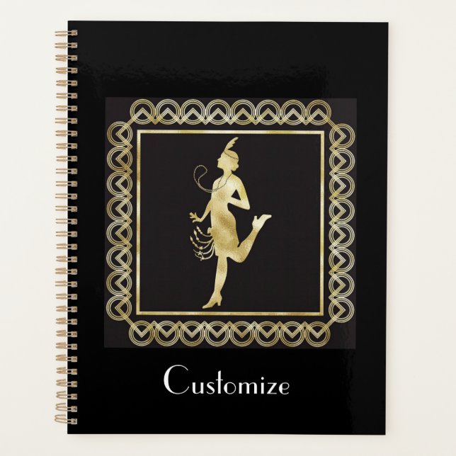 Agenda Thunder_Cove, Chica de Flapper de 1920 (Anverso)