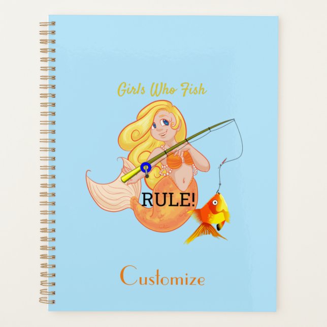 Agenda Thunder_Cove, Chica de la sirena pesquera divertid (Anverso)