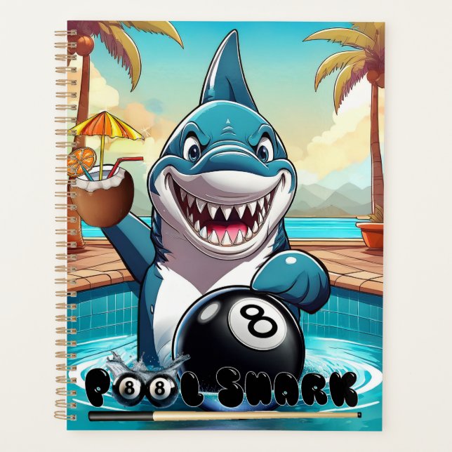 Agenda Tiburón de Piscina (Anverso)