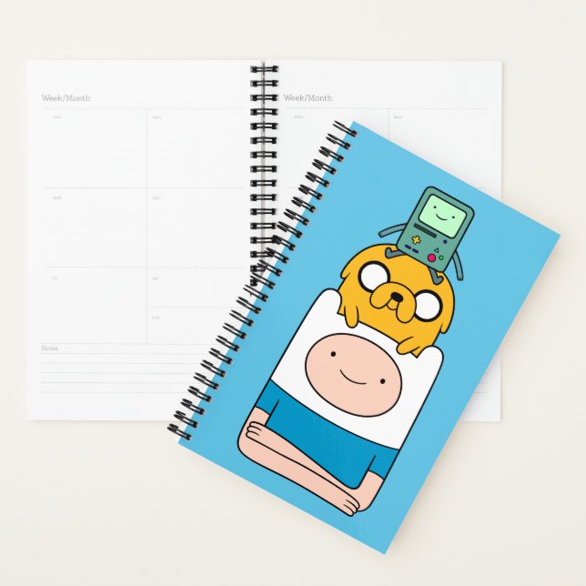 Agenda Tiempo de aventura | BMO, Jake y Finn (Demostración)