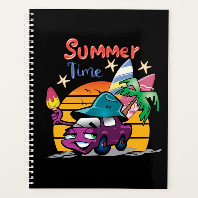 Agenda Tiempo de verano (Anverso)