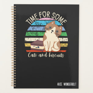 Agenda Tiempo para algunos gatos y galletas   broma de ga