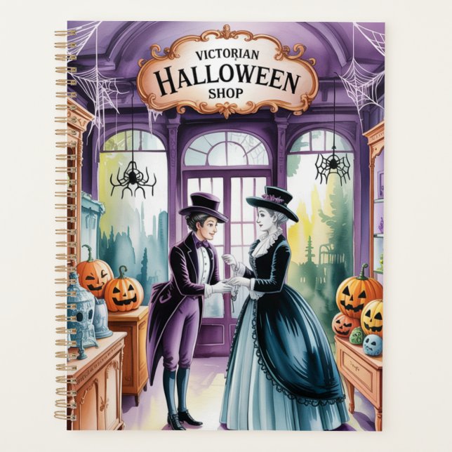 Agenda Tienda de Halloween victoriana, Halloween victoria (Anverso)