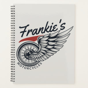 Agenda Tienda personalizada de motocicletas Volando en bi