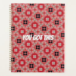 Agenda Tienes Esto, Diseño Geométrico, Personalizado, Con