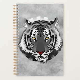 Agenda Tigre Blanco Y Negro