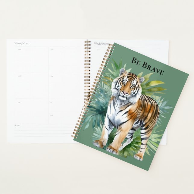 Agenda Tigre con hojas (Demostración)