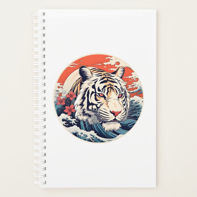 Agenda Tigre Ukiyo-e (Anverso)