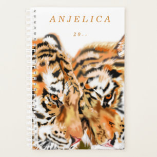 Agenda Tigres - Personalizable + Añadir tu texto / nombre