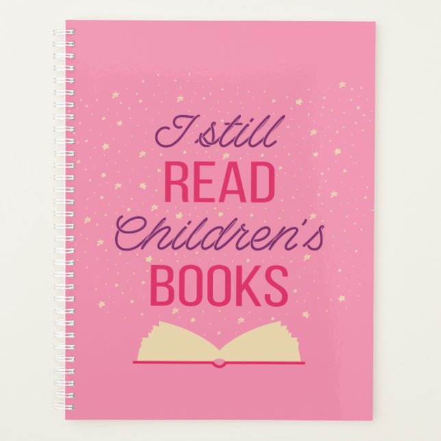 Agenda Todavía leo libros para niños III (Anverso)