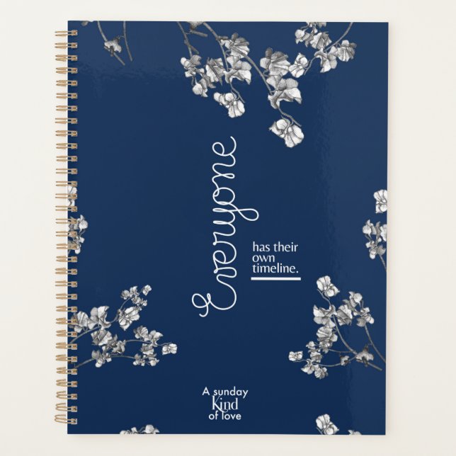 Agenda Todo el mundo tiene su propia planificación de la  (Anverso)