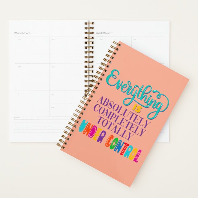 Agenda Todo Está Absolutamente Bajo Control (Demostración)