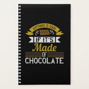 Agenda Todo Está Bien Si Está Hecho De Chocolate