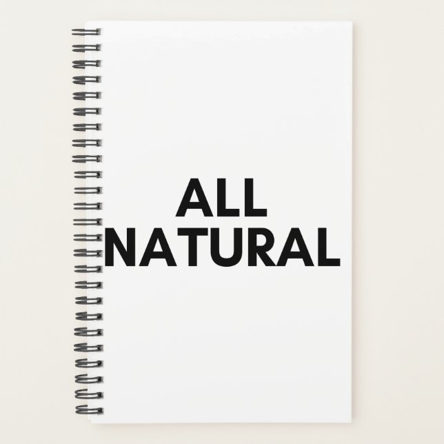 Agenda todo natural (Anverso)