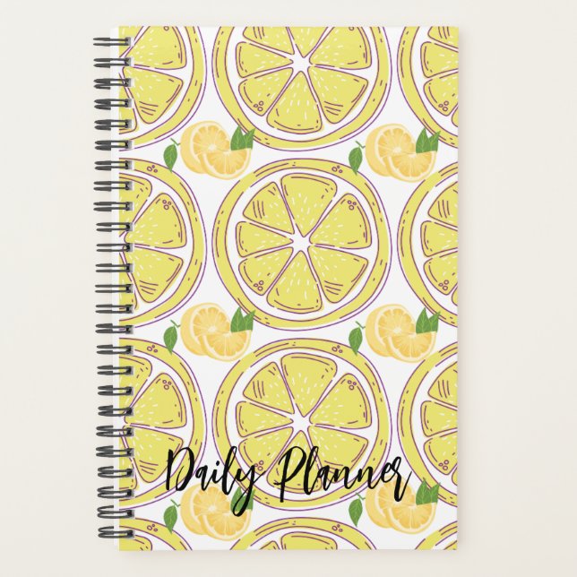 Agenda Todo sobre Lemons - Daily Planner (Anverso)
