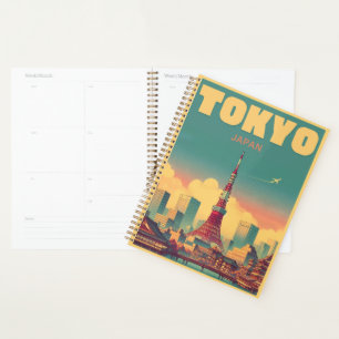 Agenda Tokio Tower Japón viajes regalos vintage