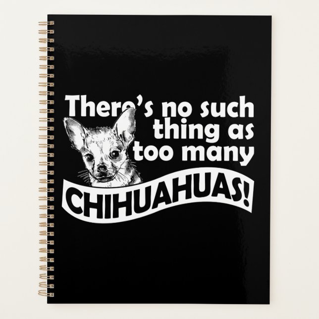 Agenda Too Many Chihuahuas (Anverso)