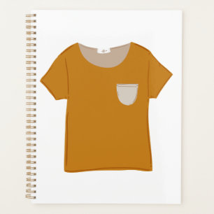 Agenda Top Minimalista Amarillo Mostaza