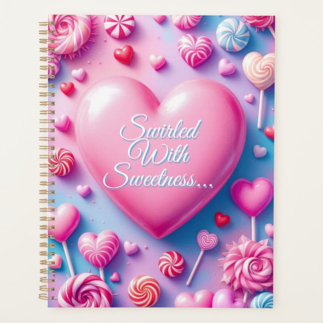 Agenda Torbellino de Dulce Afecto (Anverso)