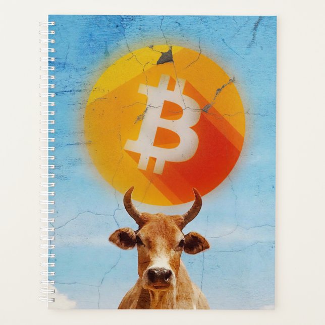 Agenda Toro Resistente Bitcoin (Anverso)