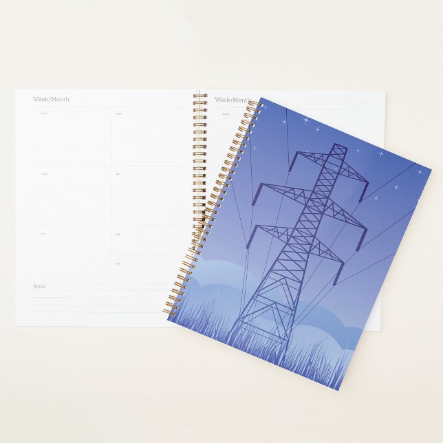 Agenda Torre de transmisión de energía eléctrica en el ci (Subido por el creador)