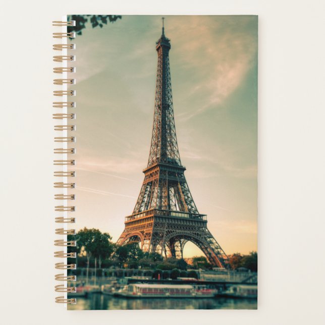 Agenda Torre Eiffel arrojar almohada (Anverso)